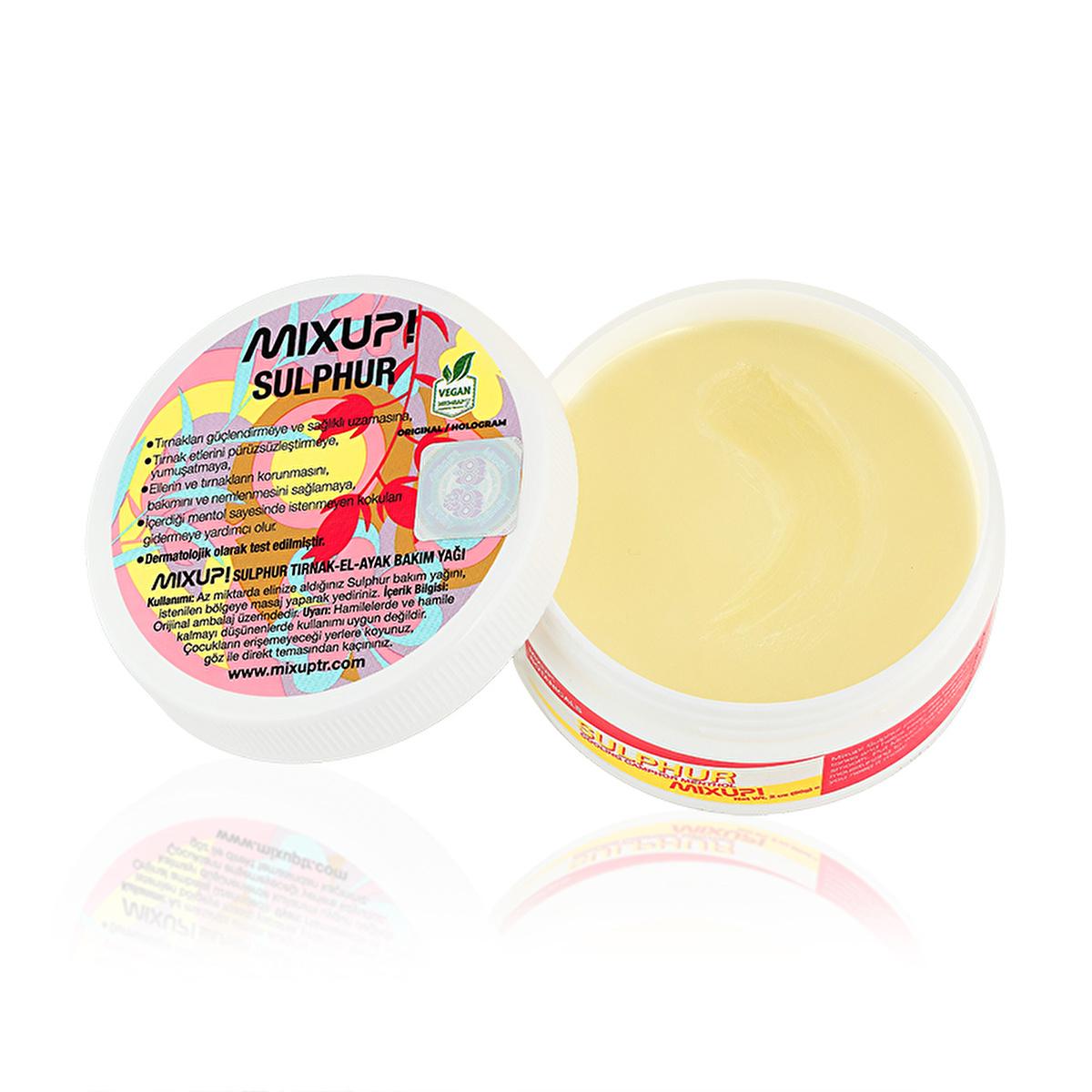 Mixup Sulphur Nail Care Oil - Promotes Nail Growth &amp; Hydration, Vegan &amp; Cruelty-Free