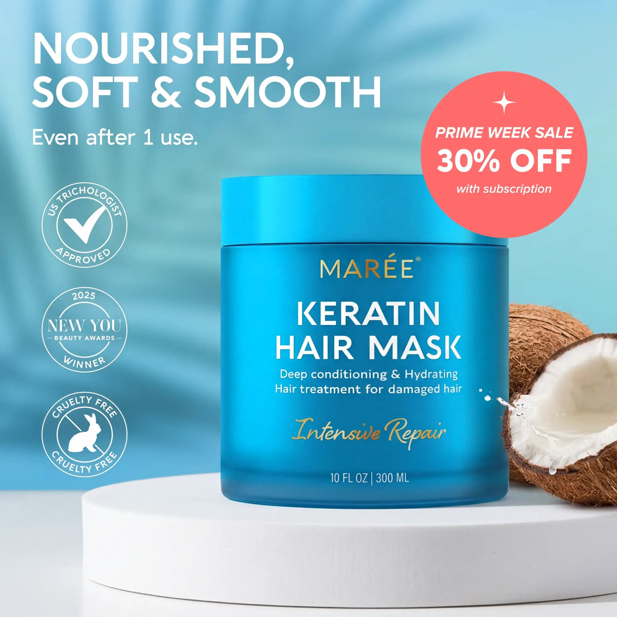 Keratin Mask for Damaged Hair