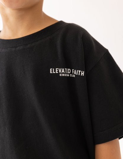 Kingdom Club Black Kids Tee