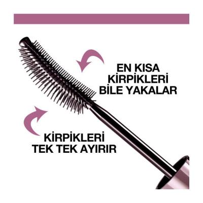 Maybelline New York Lash Sensational Waterproof Volumizing Mascara - Dramatic Volume, Length &amp; Curl - Black Pigmentation