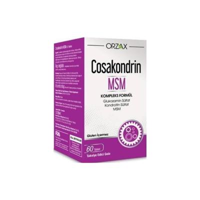 Ocean Orzax Cosakondrin MSM 60 Tablets - Joint Health Supplement with Glucosamine, Chondroitin &amp; MSM