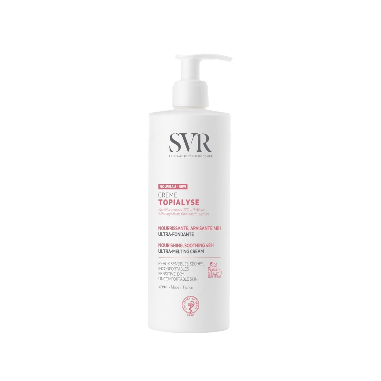 SVR Topialyse Creme Nourishing Moisturizer 400 ml