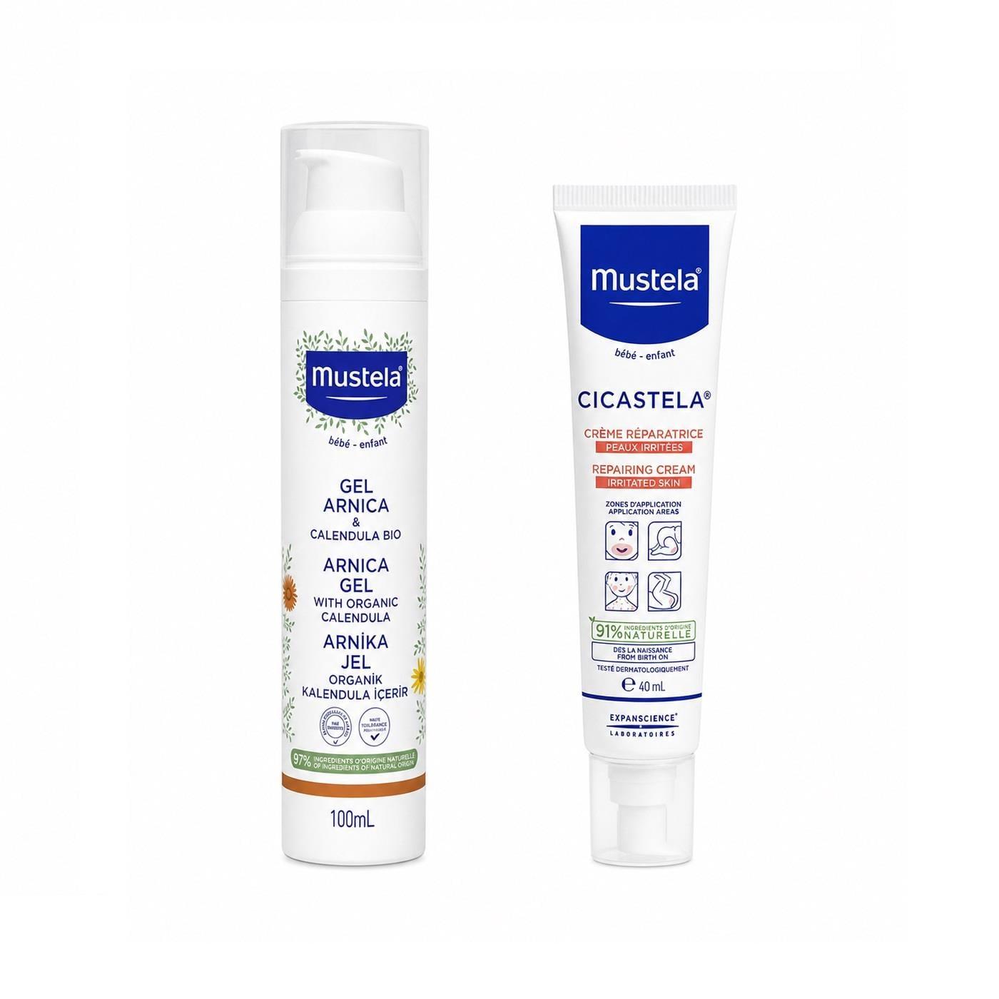 Mustela Arnica Gel 100ml &amp; Cicastela Cream 40ml Set