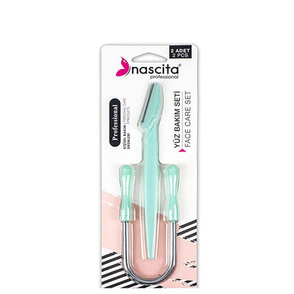 Nascita Eyebrow Razor &amp; Spring 2-Piece Set