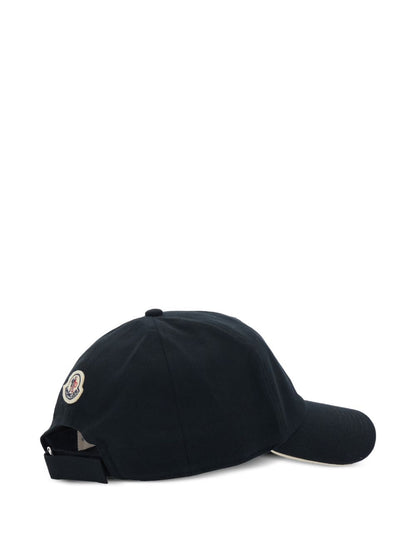 MONCLER Logo Baseball Cap with Adjustable Strap