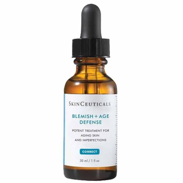 Skinceuticals Blemish + AGE Defense Facial Serum: Reduce Acne, Wrinkles &amp; Reveal Radiant Skin - Anti-Aging &amp; Blemish Treatment for Adults