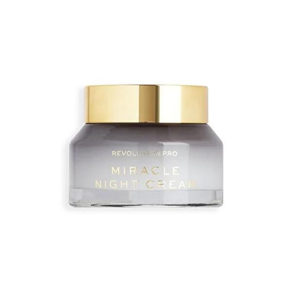 Revolution Pro Miracle Night Cream: Age-Defying, Hydrating, &amp; Skin Renewal - Vegan Cruelty-Free Retinol Night Cream for Smoother Skin