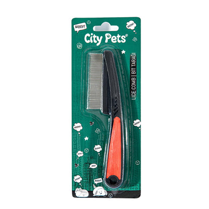 City Pets Pet Grooming Tool - Effective Flea Comb &amp; Lice Removal for Pets - Pet Hygiene Solution