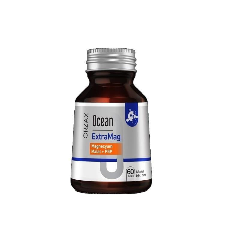 Ocean ExtraMag Magnesium Malate &amp; P5P Tablets - 60 Count