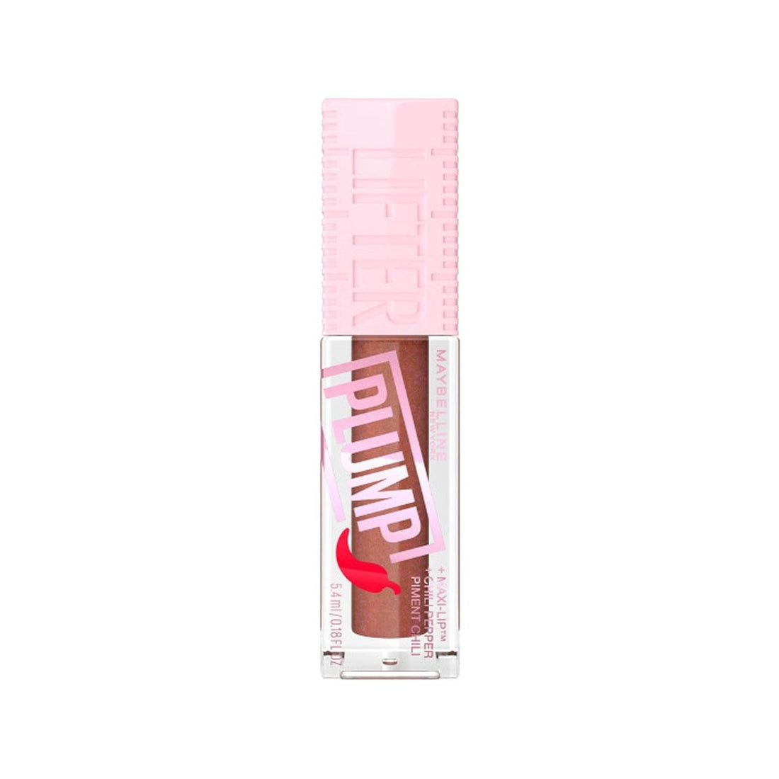 Maybelline New York Lifter Plump Lip Gloss - Moisturizing &amp; Plumping Effect with Shiny Finish