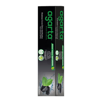 Agarta Natural Coconut &amp; Charcoal Fluoride-Free Toothpaste 100 ml
