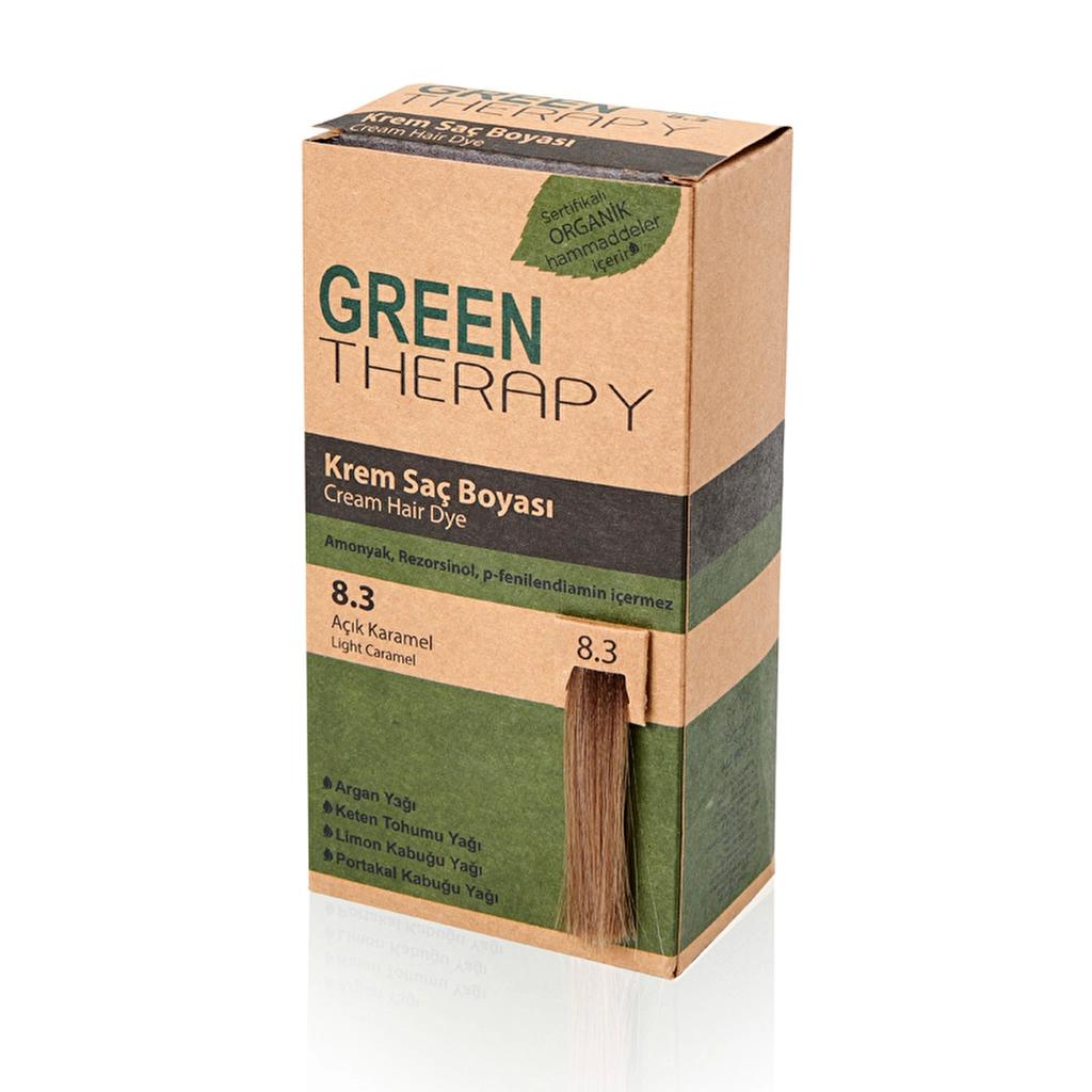 Green Therapy Hair Dye 8.3 Light Caramel