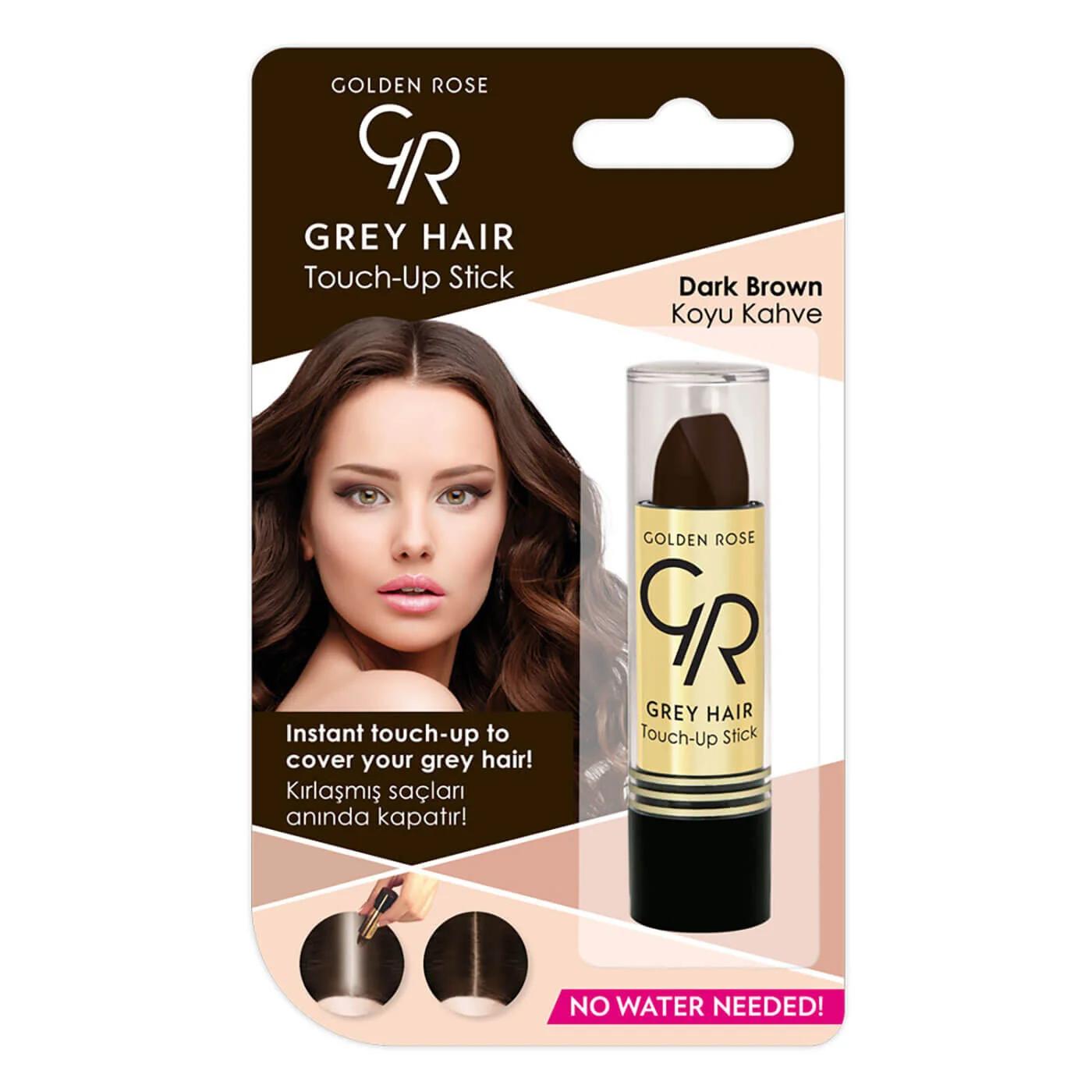 Golden Rose Gray Hair Touch-Up Stick No. 02 Dark Brown