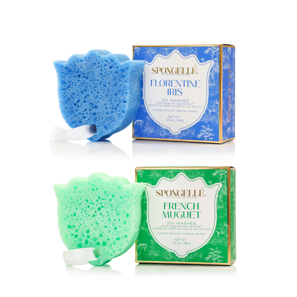 Florentine Iris &amp; French Muguet Body Buffer Set