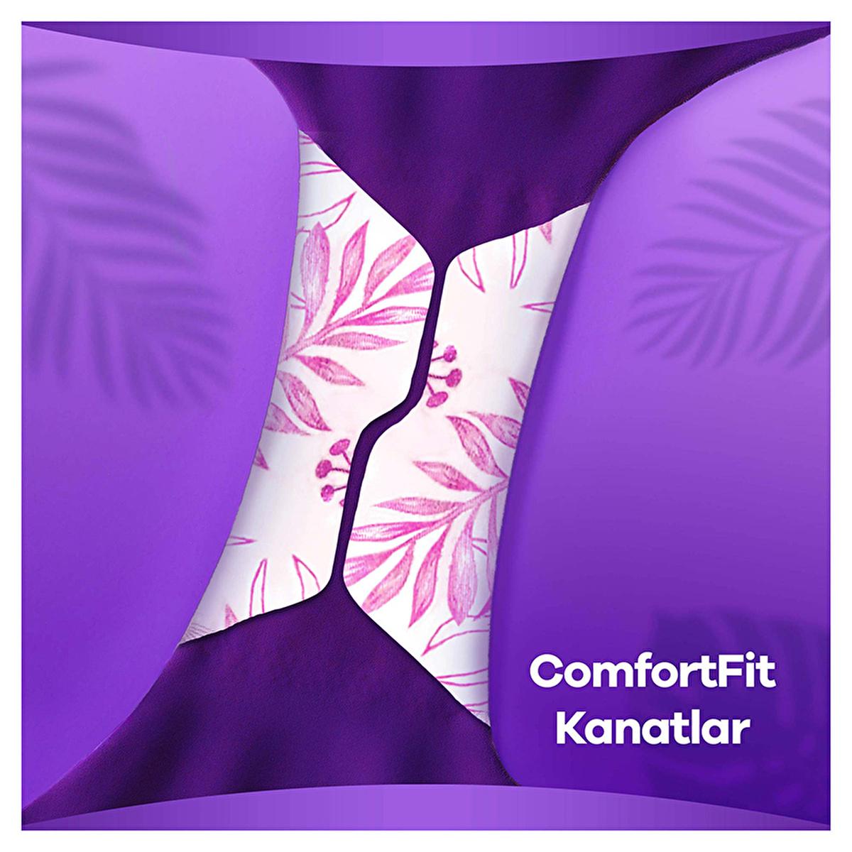 Orkid Platinum Winged Hygienic Pads for Women - Comfort &amp; Protection, 7 Count