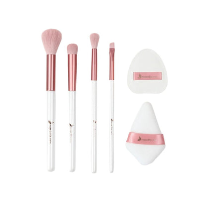 Nascita 4-Piece Makeup Brush &amp; 2-Piece Puff Set