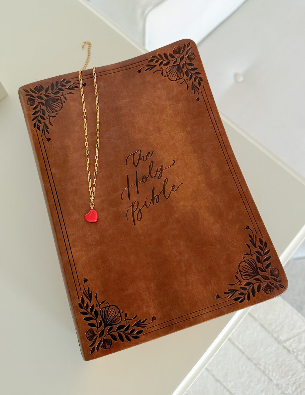 Love Paperclip Chain Necklace