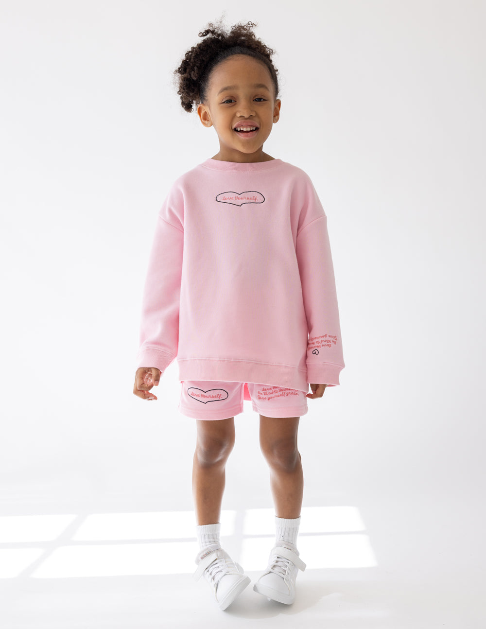 Love Yourself Kids Crewneck
