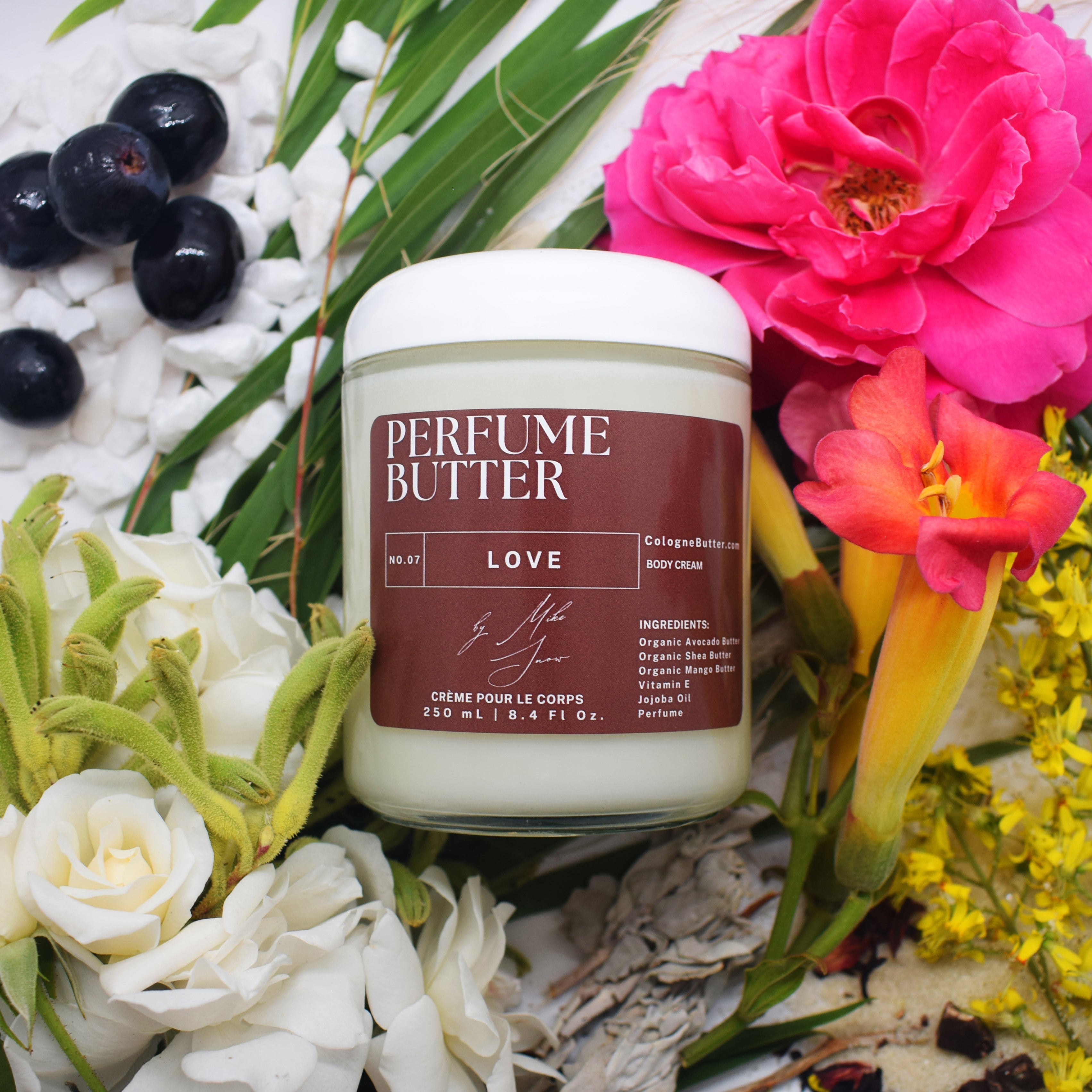 LOVE – The Luxury Body Butter Perfume | Seductive Sweet Floral &amp; Warm Chocolate Scent | Elegant Fragrance for Women &amp; Men