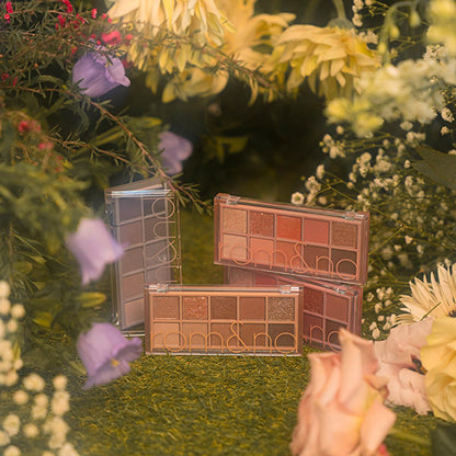 rom&amp;nd Better Than Palette: Light &amp; Glitter Garden - Versatile Eyeshadow Palette for Stunning Eye Makeup, Long-Lasting, Shimmer &amp; Matte Shades