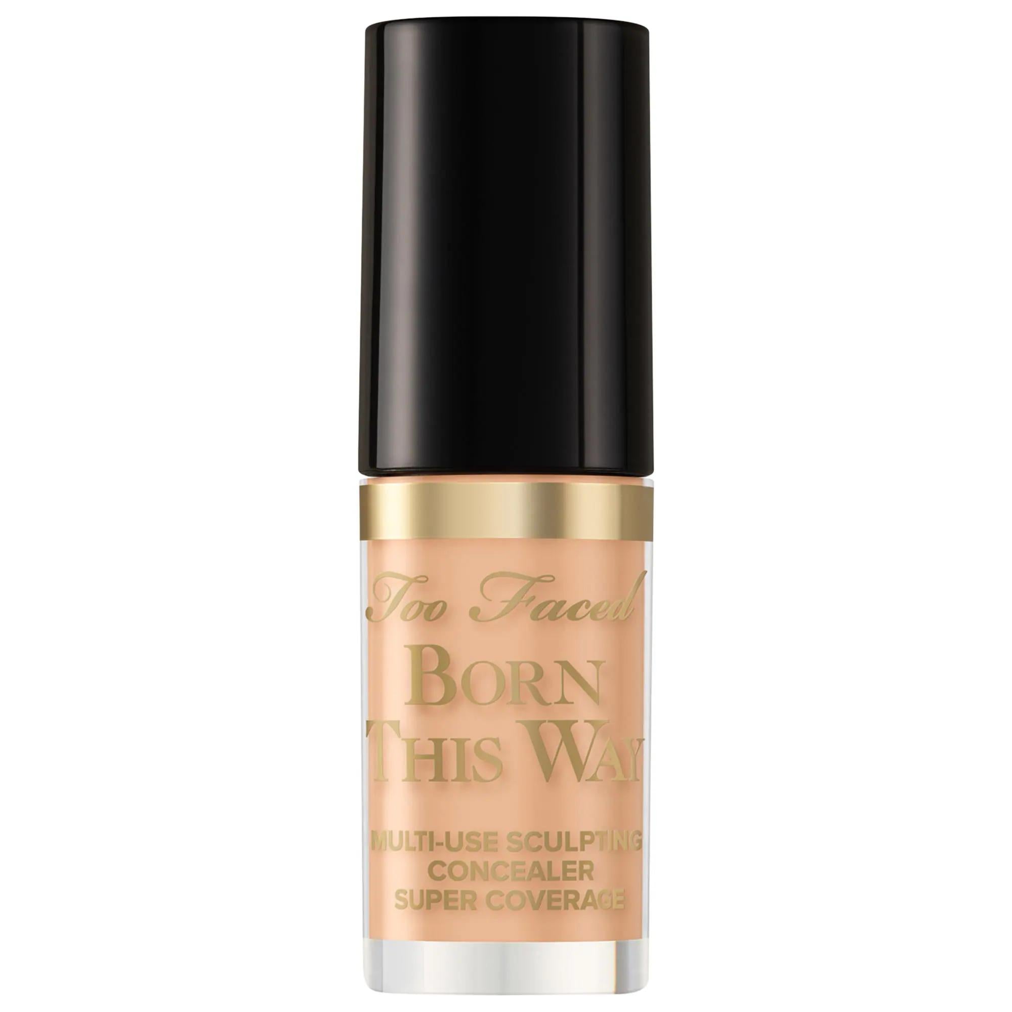 Born This Way Super Coverage Concealer: Hydrating, Full Coverage, Multi-Use - Natural Finish, Vegan, Cruelty-Free - Conceals Dark Circles &amp; Blemishes