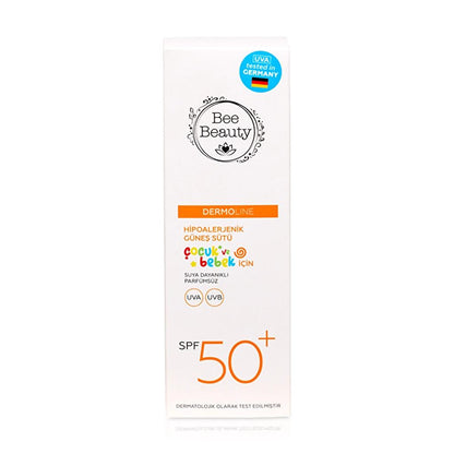 Bee Beauty Kids &amp; Baby SPF 50+ Hypoallergenic Sun Milk 100 ml