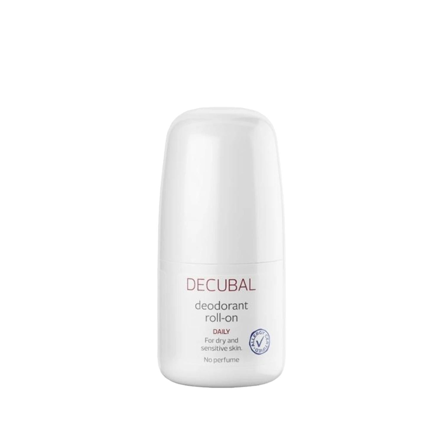 Decubal Deodorant Roll-On for Dry &amp; Sensitive Skin - Gentle, 50ml
