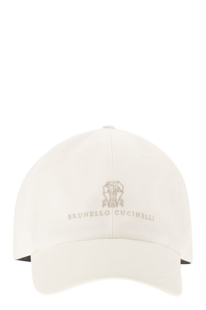 BRUNELLO CUCINELLI Garment-Dyed Twisted Cotton Gabardine Baseball Cap