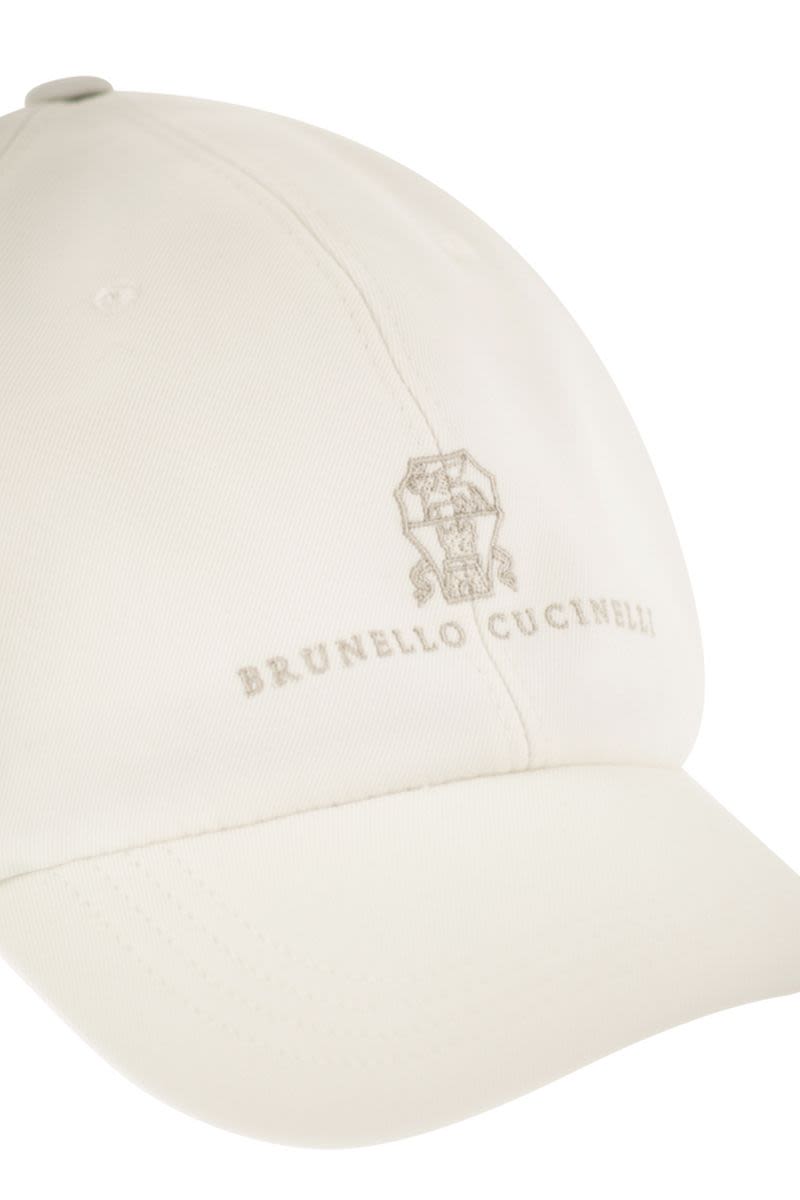 BRUNELLO CUCINELLI Garment-Dyed Twisted Cotton Gabardine Baseball Cap