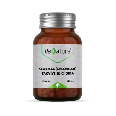Venatura Klorella Chlorella Supplement - Natural Algae Detox &amp; Dietary Support, 60 Capsules
