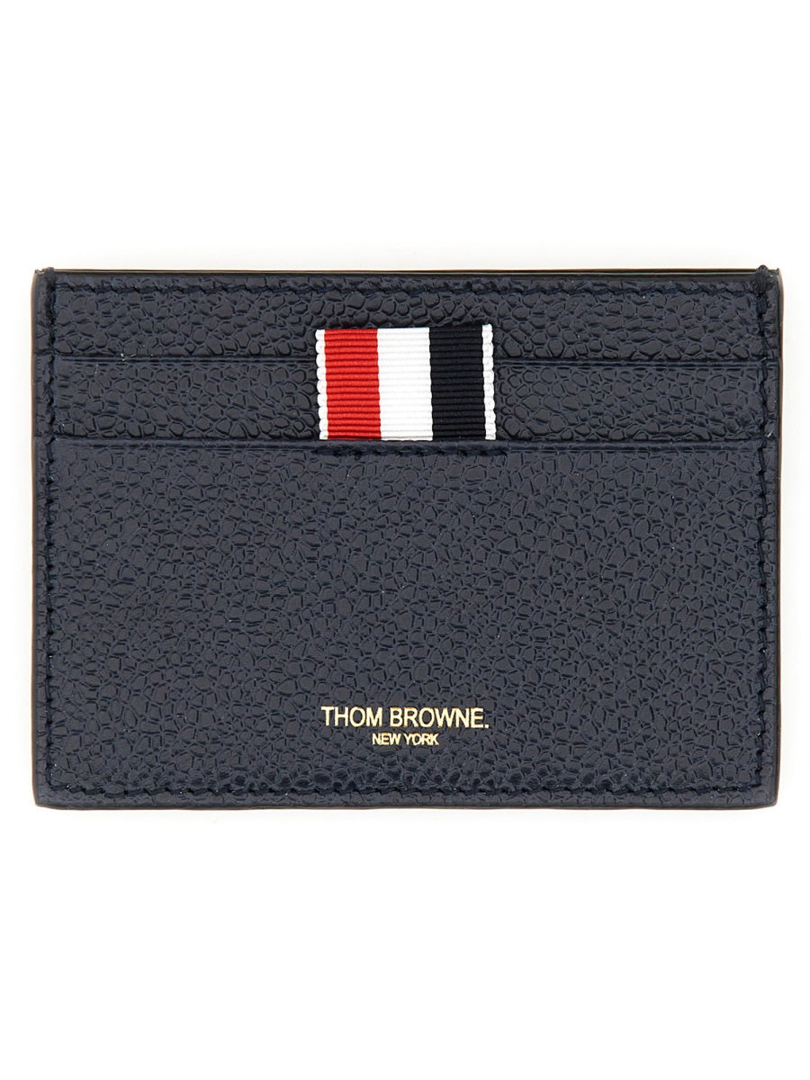 THOM BROWNE Mini 4-Bar Card Holder