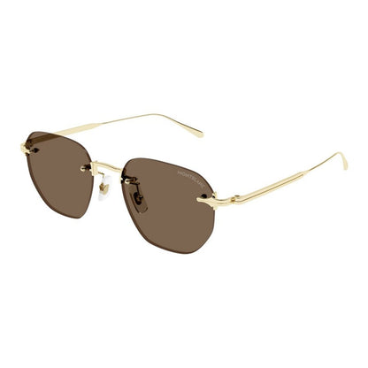 MONTBLANC Stylish Metal Sunglasses for Men