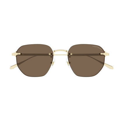 MONTBLANC Stylish Metal Sunglasses for Men