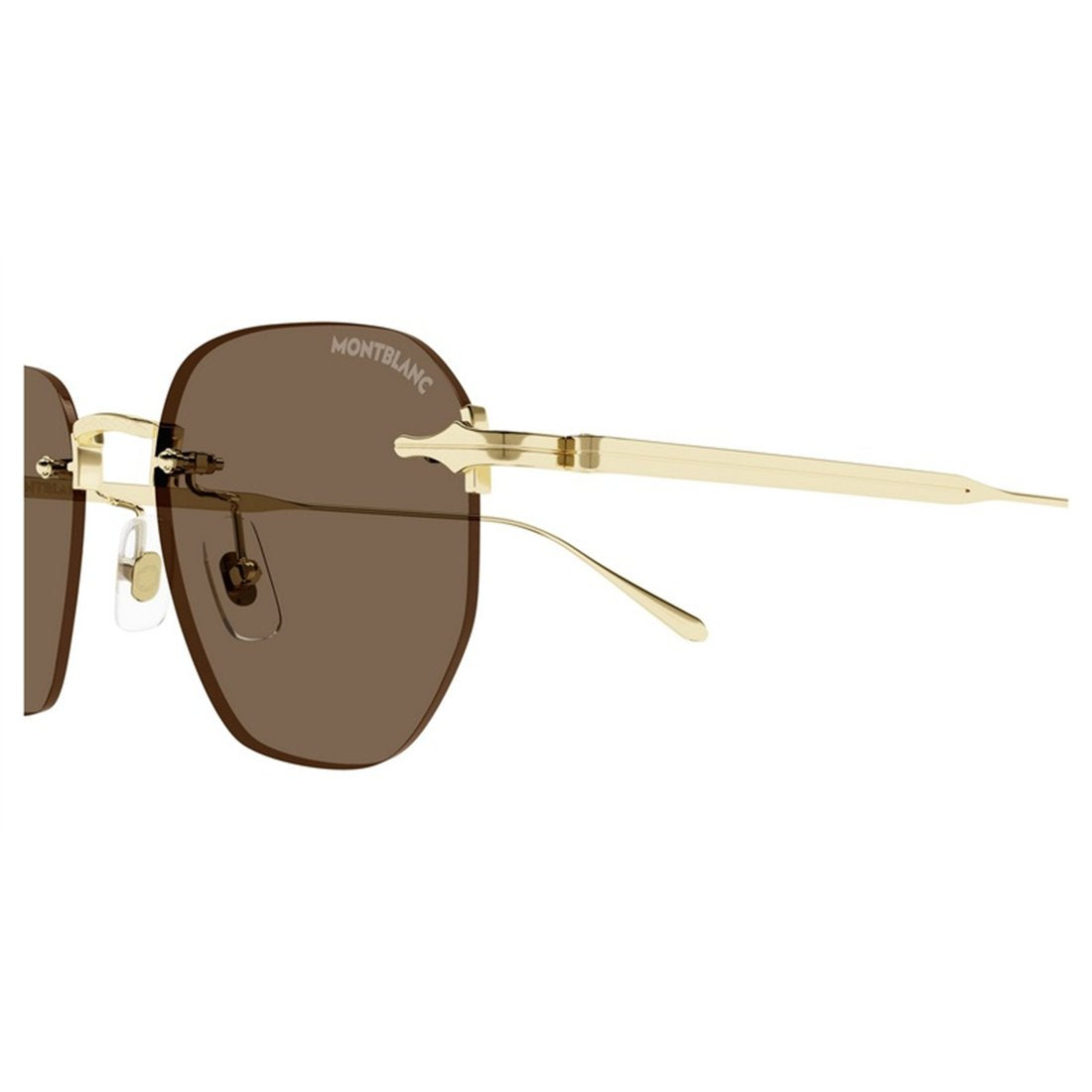 MONTBLANC Stylish Metal Sunglasses for Men