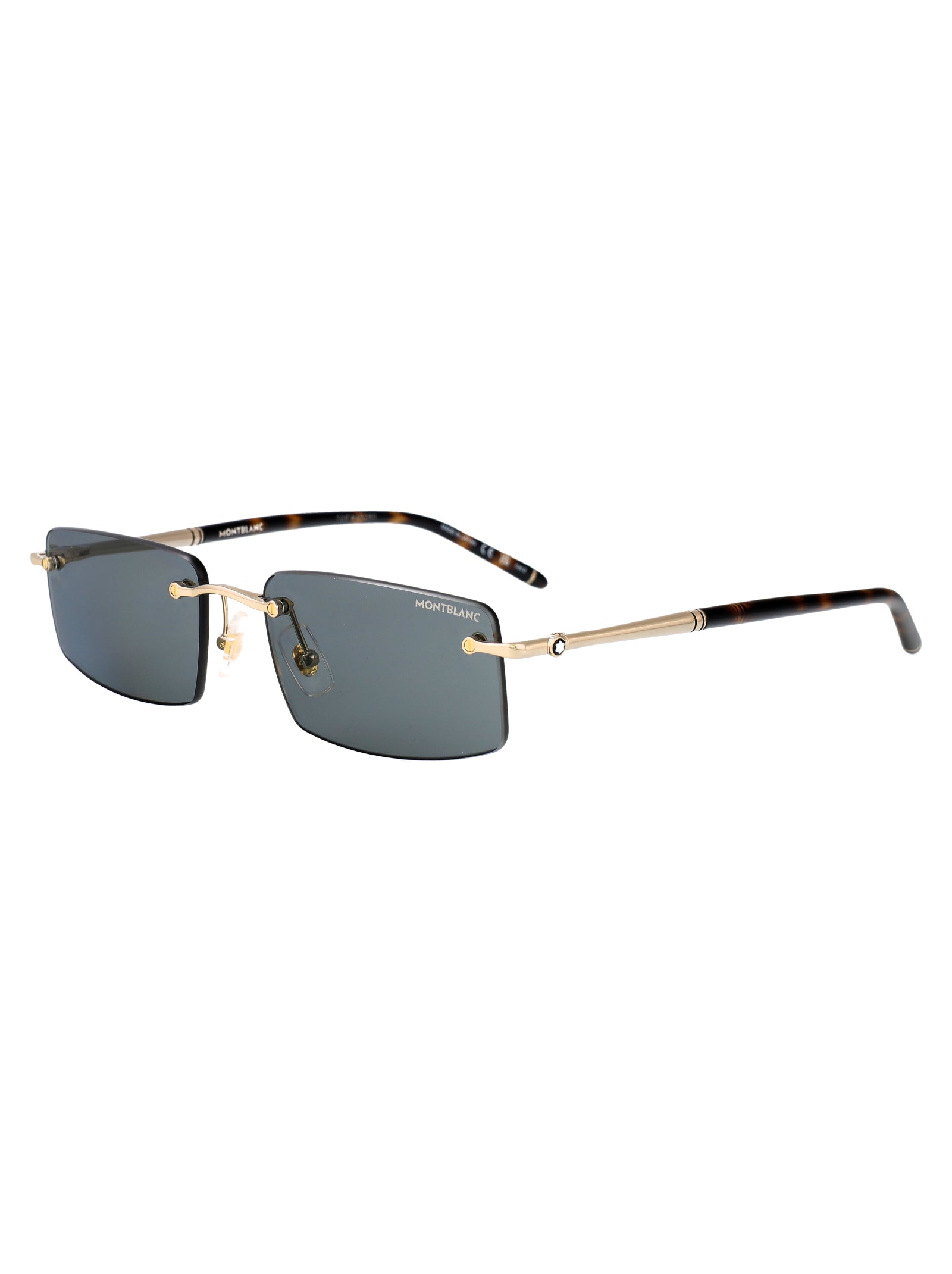 MONTBLANC Stylish Metal Frame Sunglasses for Men