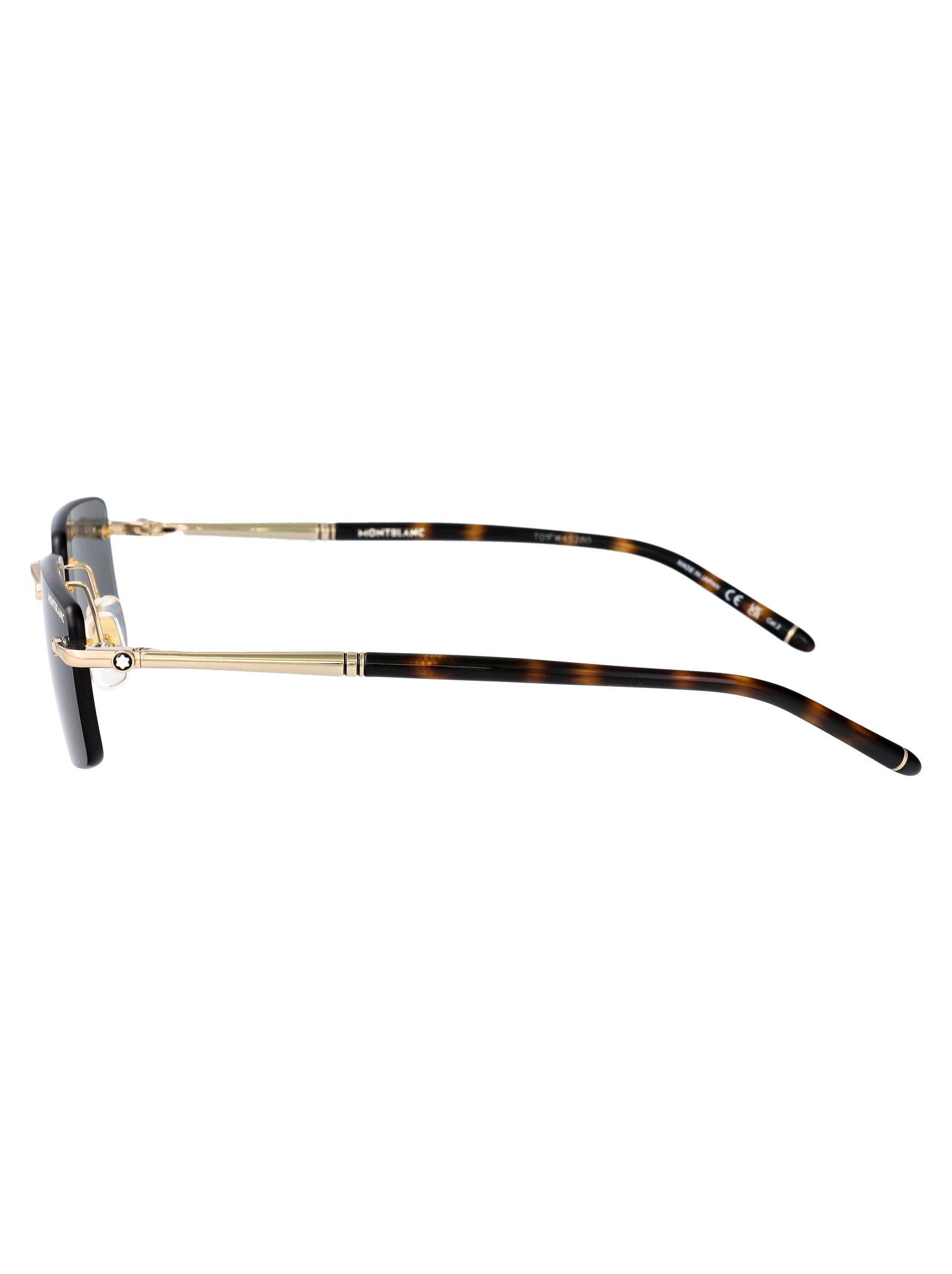MONTBLANC Stylish Metal Frame Sunglasses for Men