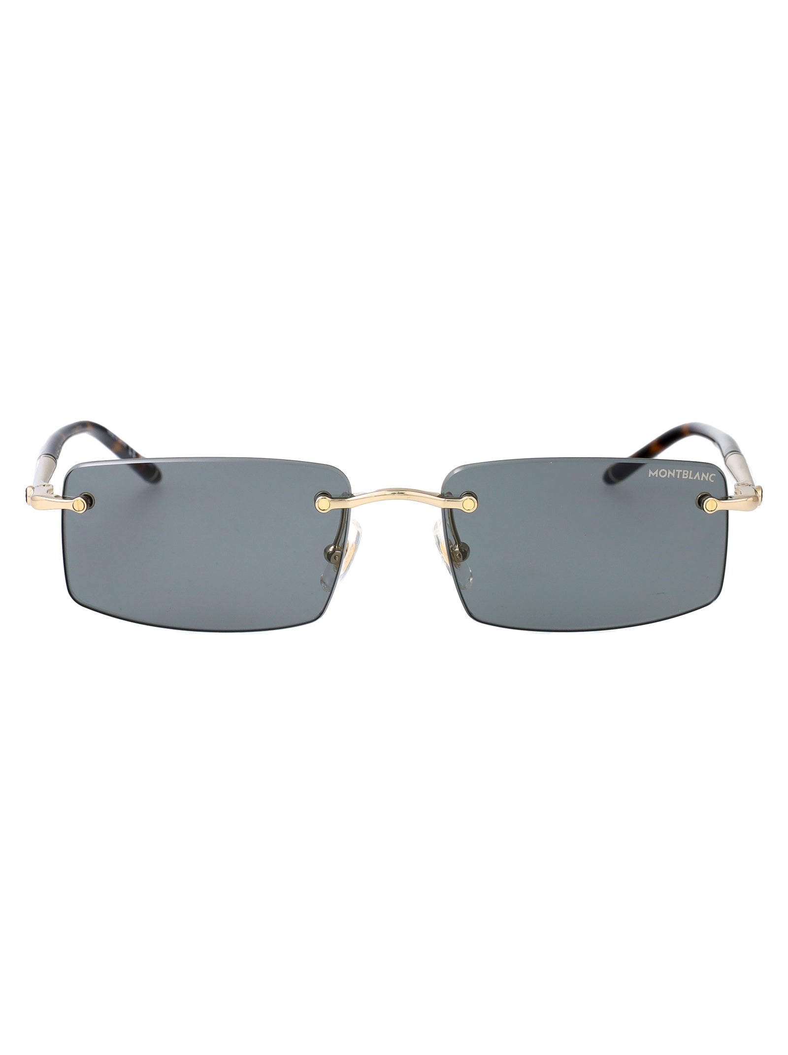 MONTBLANC Stylish Metal Frame Sunglasses for Men