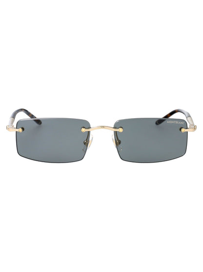 MONTBLANC Stylish Metal Frame Sunglasses for Men