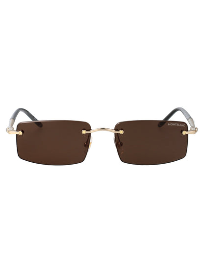 MONTBLANC Stylish Metal Sunglasses for Men