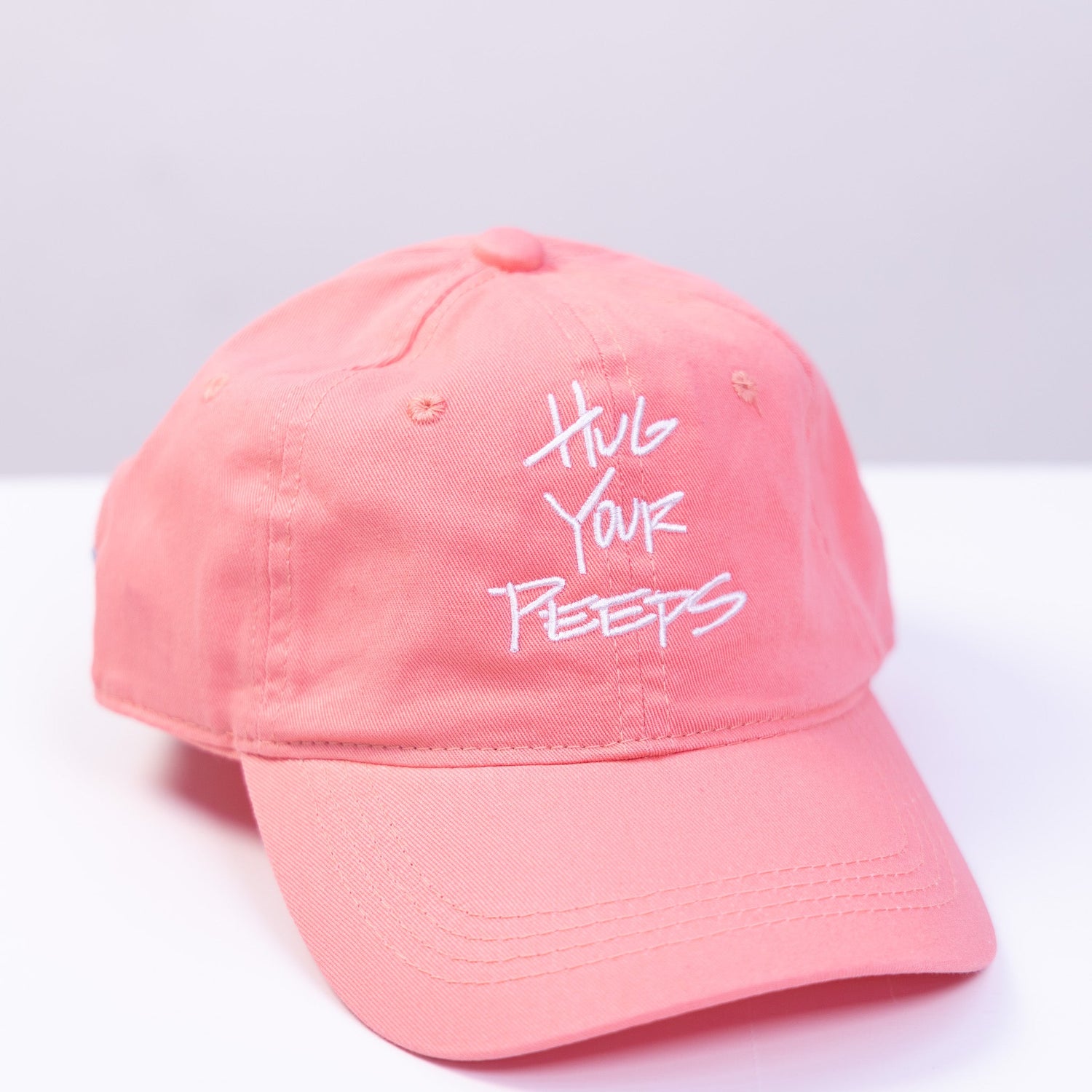 Hug Your Peeps Embroidered Hat