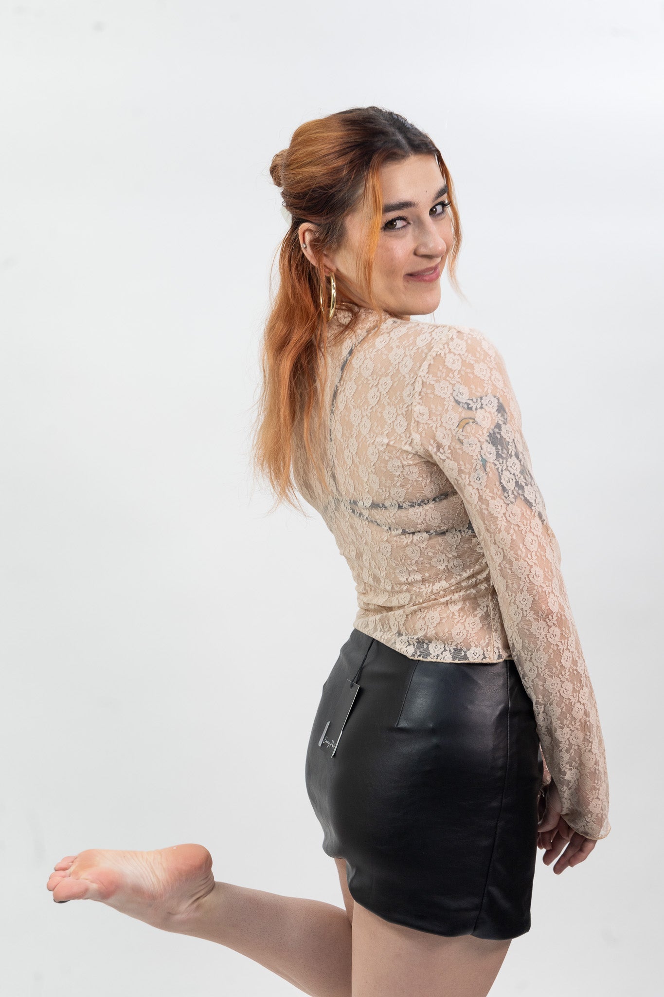 Emory Park Moto Mini Skirt - Black