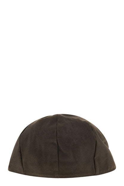 BARBOUR Waxed Cotton Beret - Men&