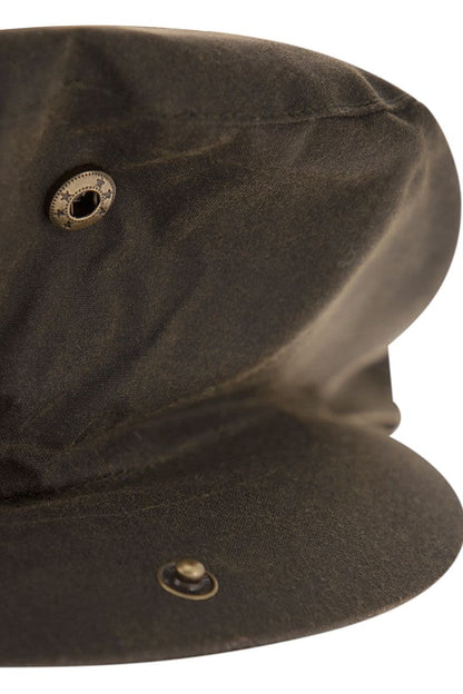 BARBOUR Waxed Cotton Beret - Men&