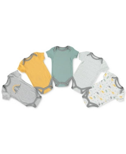 Kyle &amp; Deena Baby Boys 5-PC. Cotton Bodysuits Set