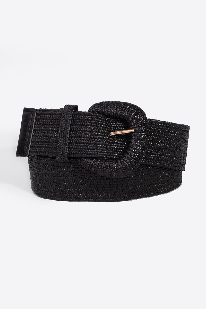 Braided Elastic Fashion Belt