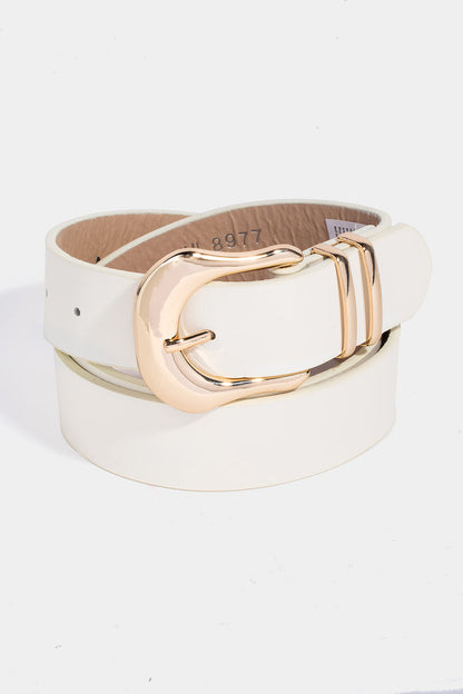 Classic Vegan Leather Belt