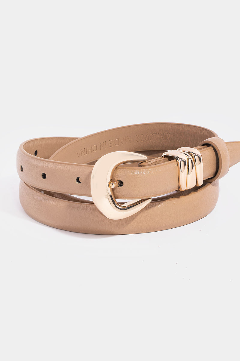 Skinny Fashionable Leather Belt