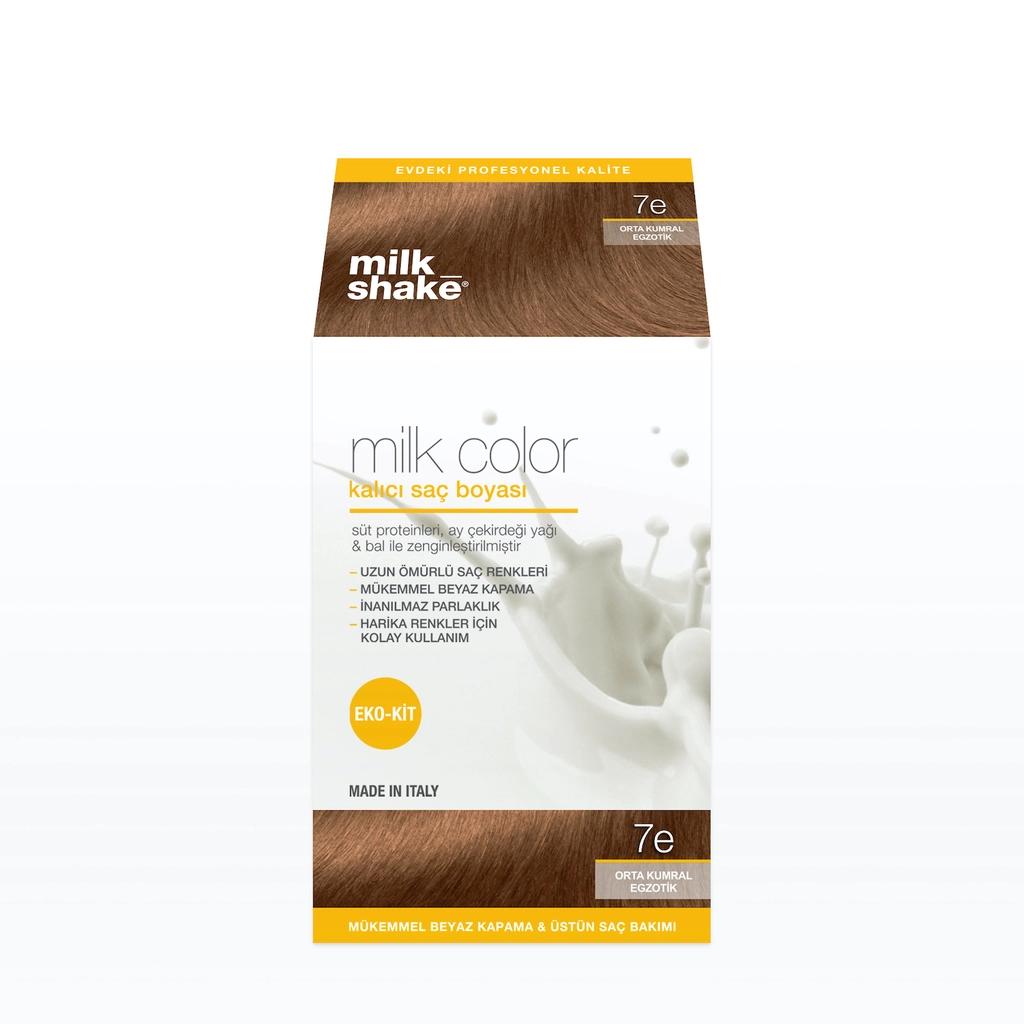 milk_shake Milk Color Eco Permanent Hair Dye Set 7E Medium Exotic Blonde