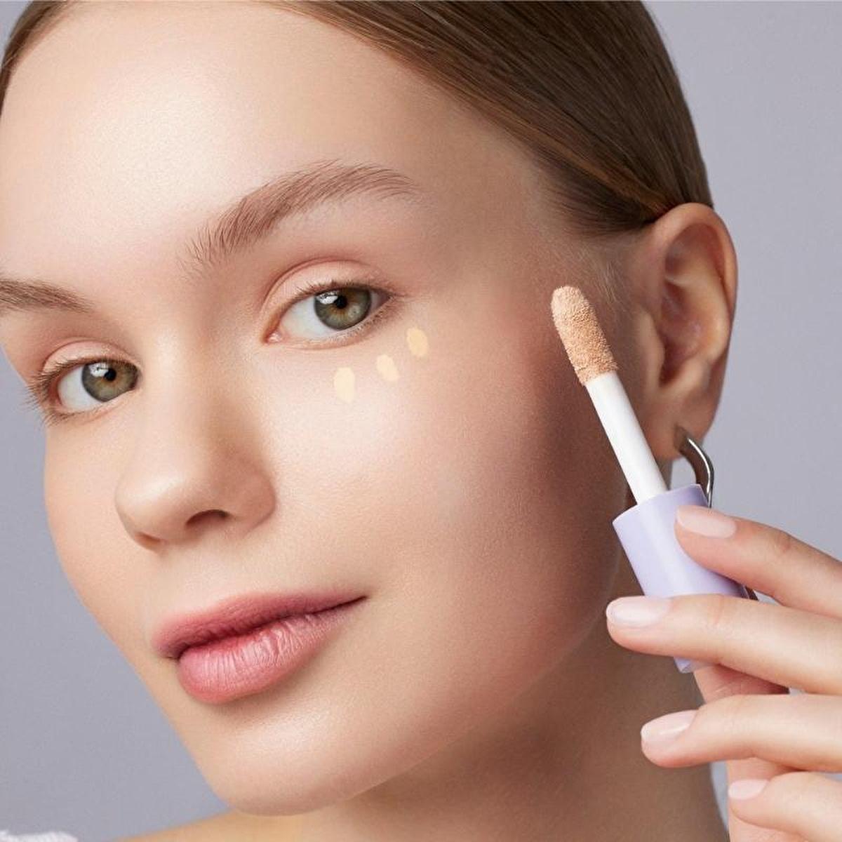 Pastel Makeup Eye Cream Concealer: 2-in-1 Hydrating Satin Concealer &amp; Brightening Eye Cream for Dark Circles - Gšz Kremi Aydõnlatõcõsõ