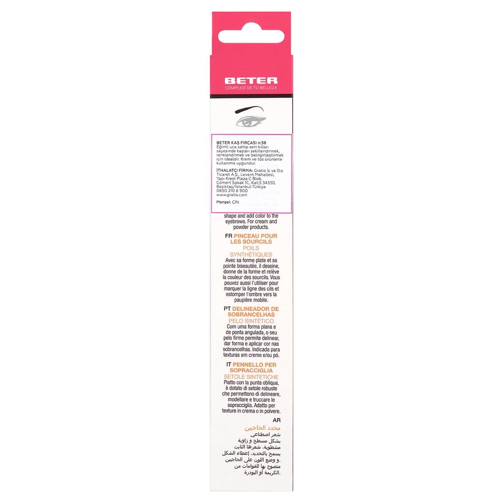 Beter Eyebrow Brush No. 38 for Groomed and Defined Brows